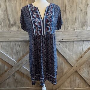 NWT Michael Kors Geomatric Knee Length Dress